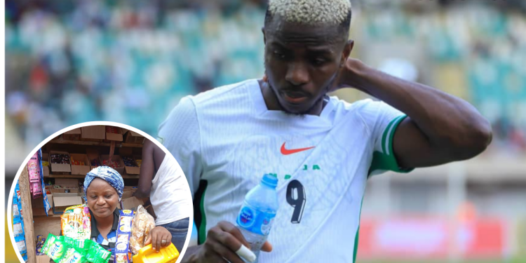 Goal king, Victor Osimhen donates huge money to Nigerian food vendor battling breast cancer