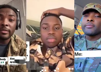 Nigerian Tiktoker, Peller escapes military punishment, gets US orientation on army camouflage