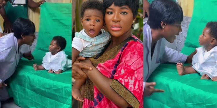 Difficulties I’m facing from my lookalike baby— Actress Destiny Etiko