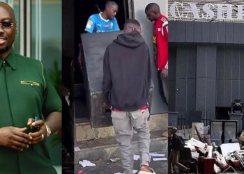 FG evicts billionaire Obi Cubana from his Abuja lounge [PHOTO]