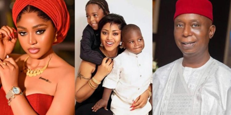 “We want you mummy”— Reginal Daniels kids cry amidst parent marital crisis (Watch Video)