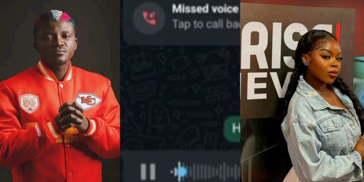 Audio of Saida Boj’s reaction to Portable’s ₦10 million demand for a music feature emerges