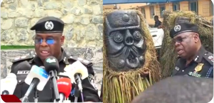 Police arrest three masquerades over violent attacks in Akwa Ibom (Video)