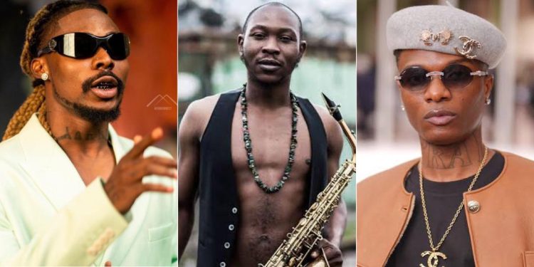 Asake reacts to Seun Kuti, Wizkid online feud
