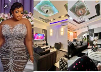 Actress Turns Politician, Eniola Badmus Flaunts Multi Billion Naira Penthouse (Watch Video)