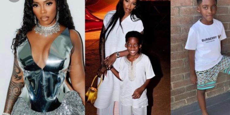 “Why my mum often slaps me”— Tiwa Savage’s son (Video)