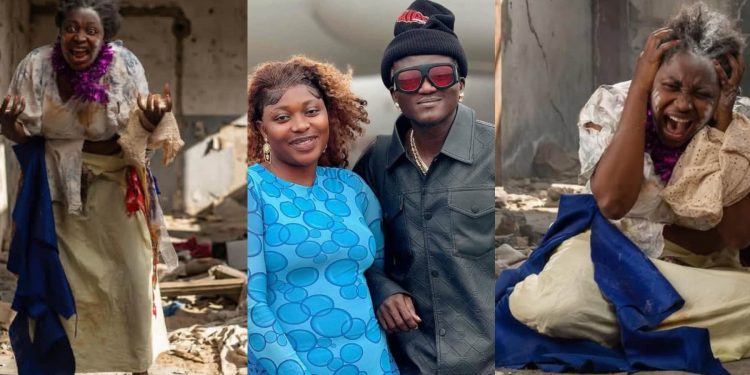 Actress Ashabi dresses as a mad woman as she addresses her toxīc relationship with Portable