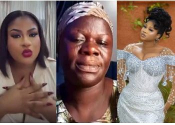 I’m sorry for spoiling your birthday with irrelevant question, actress Nkechi Blessing begs BBNaija winner, Imisi (Video)