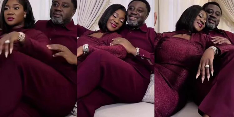 Mercy Johnson peppers singles with lovely video of her and her husband; Funke Akindele, Yvonne Jegede, others react