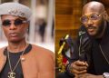 “Old man, mind your business” – Wizkid blasts 2Baba over Burna Boy comments