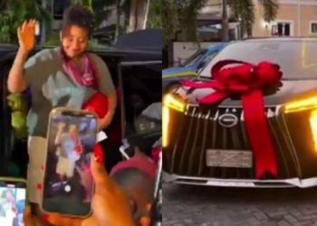 Actress Regina Daniels buys herself a brand new SUV, days after gifting her mother two new cars (Video)