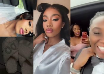 BBNaija Angel Smith and her partner officially tie the knot in US