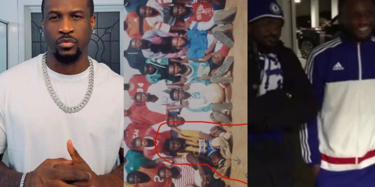 Peter Okoye reflects on his football days as he shares throwback video of him with Mikel Obi