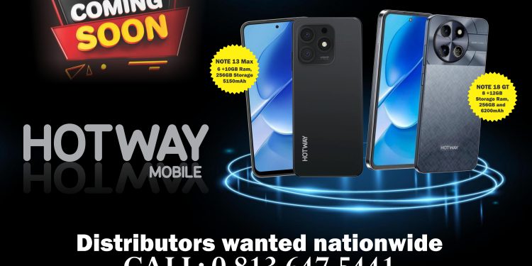 Hotway Note 13 Max and Note 18GT make debuts in the Nigerian Smartphone market
