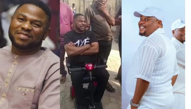 Singer Yinka Ayefele weeps bitterly following colleague, Taiwo Adegbodu’s death (Video)
