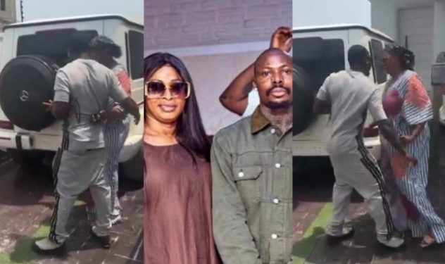 Singer, Asake surprises his mother with a new G-Wagon (See video)
