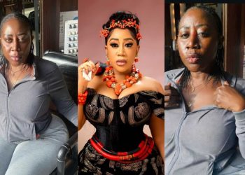 “Hope I can now breathe?”— Actress, Moyo Lawal says as she returns to her dark skin [Photo]