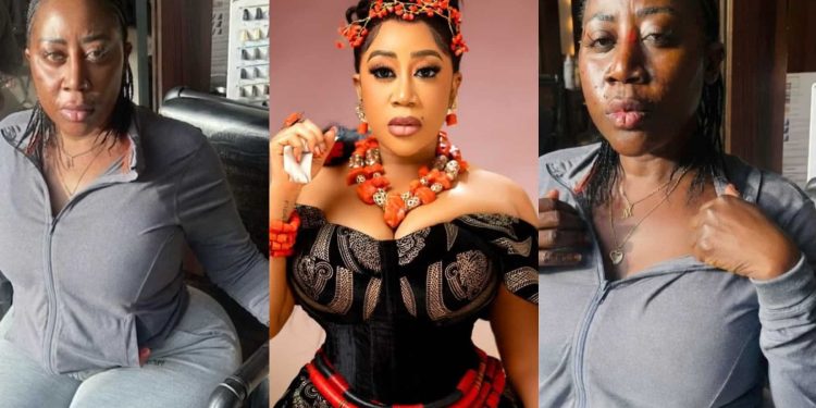 “Hope I can now breathe?”— Actress, Moyo Lawal says as she returns to her dark skin [Photo]