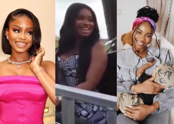 Iyabo Ojo’s daughter, Priscilla addresses those dragging her for hiding her son’s face