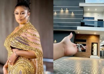 Actress Uju Okoli gifts herself a new house on her birthday