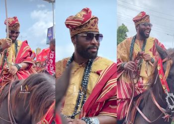 Actor Ibrahim Chatta Wows Crowd With Impressive Horse-Riding Display at Ojude Oba Festival [Video]