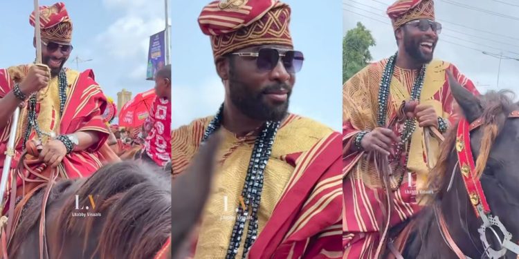 Actor Ibrahim Chatta Wows Crowd With Impressive Horse-Riding Display at Ojude Oba Festival [Video]