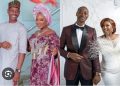 Nollywood star Lateef Adedimeji welcomes triplet sons with wife (Video)