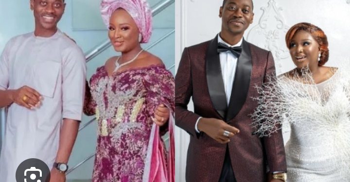 Nollywood star Lateef Adedimeji welcomes triplet sons with wife (Video)