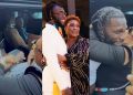 Heartwarming Moment Burna Boy’s Mother Celebrates Him After World Cup Opening Ceremony Performance (Video)