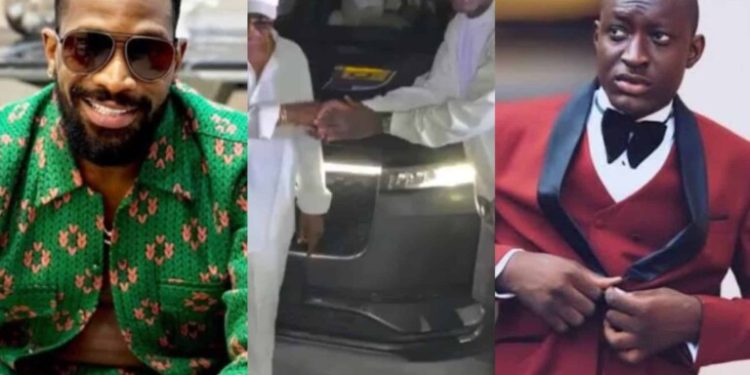 “There Are Less Privileged People Who Need This More” — Mixed Reactions as D’banj Gifts Carter Efe a Brand-New Car (Video)