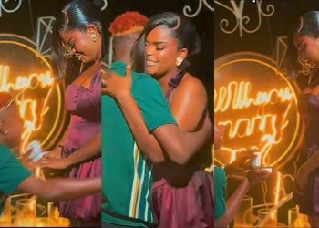 Sweet Moment Peller Proposes to Jarvis on a Romantic Beach in Ghana (Video)
