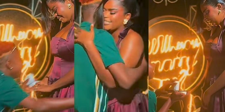 Sweet Moment Peller Proposes to Jarvis on a Romantic Beach in Ghana (Video)